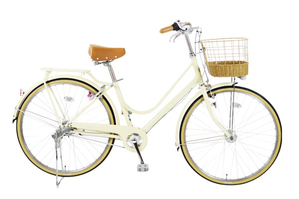 引き取り専用価格　ブリヂストン　ママチャリ　自転車　本体　カジュナ　ベージュ 引き取り専用価格 ブリヂストン ママチャリ 自転車 本体