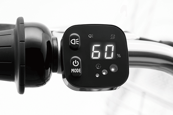 シンプルでわかりやすい液晶パネル。操作もラクラク♪