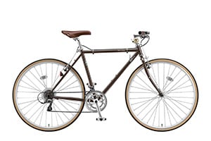 E.Bビターブラウン／CHeRO(クエロ)700C -外装16段-［外装16段変速］［クロモリフレーム］