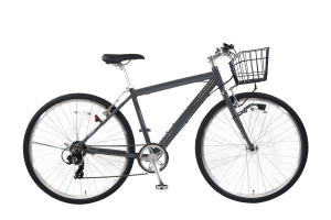 ダークグレー／カゴ付きcyma primer