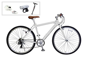 クロスバイク入門セット/cyma primer［アルミフレーム］［外装7段変速］