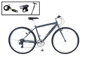 クロスバイク入門セット/cyma primer［アルミフレーム］［外装7段変速］