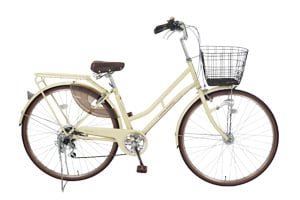 ／cyma every［外装6段変速］［27インチ］［クラス27キャリア］［後カゴ取付可能］