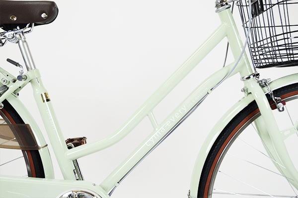 シティサイクル（美品） cyma every 27インチ 外装6段 ブラウン