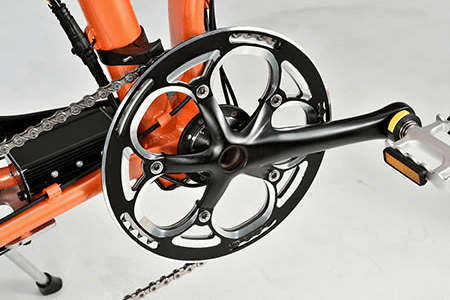 中空シャフトのクランク