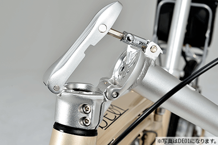 専用設計のレバー