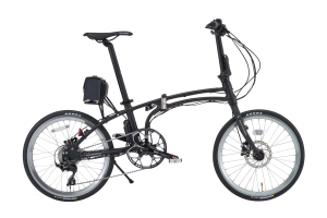 マットブラック／DE01X［外装10段変速］［20インチ］［折りたたみ］