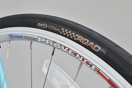 700×28Cのタイヤ