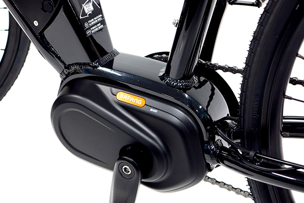 E-BIKEの本場ヨーロッパで実績のあるBafang製M400ドライブユニット。