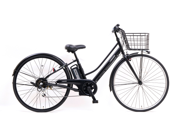 【電動自転車・電動アシスト自転車】SAIMOTO イーコンシャス シティ［外装6段変速］［27インチ］［大容量バスケット］