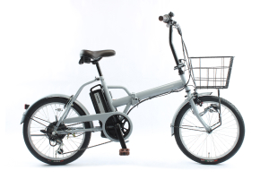 マットグレー／イーコンシャス コンパクト［外装6段変速］［20インチ］［大容量前カゴ］