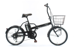 マットブラック／イーコンシャス コンパクト［外装6段変速］［20インチ］［大容量前カゴ］