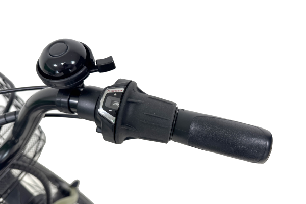 簡単で操作しやすいグリップシフター。
