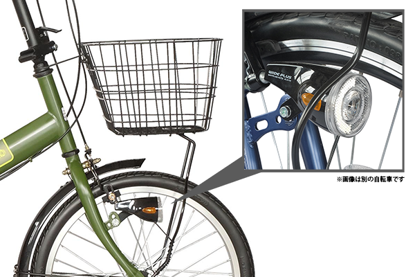 サイド露光窓付きの新型LEDオートライト。付け忘れの心配がなく安心です。