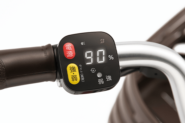 少ないボタンと大きな文字で、操作がしやすい！