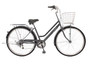 ガンメタ／CHACLE SEAKRAIT（シークライト）［外装6段変速］［ノーパンクタイヤ］［クラス18キャリア］