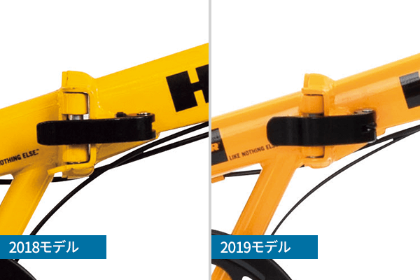 ワンタッチの折りたたみ方式を採用し、工具無しで簡単に折りたたみが可能。
