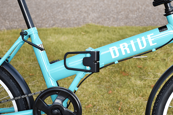 折りたたみ部分が可愛く車体全体のアクセントにもなっています。