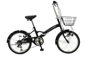 ブラック／cyma compact［外装6段変速］［20インチ］［折りたたみ］