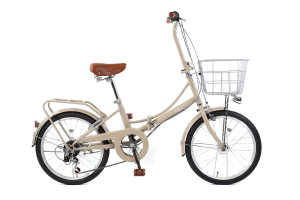 グレージュ／LeLi(レリィ)［外装6段変速］[20インチ]［折りたたみ］