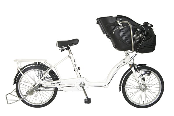前後子供乗せ自転車SWEET LIB オートライト内装3段変速