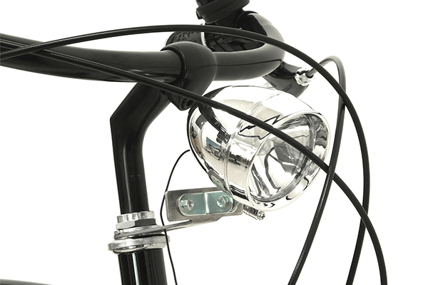 レトロで懐かしい雰囲気のする砲弾型のダイナモライト