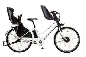 E.Xホワイト(2025モデル)/3人乗り用チャイルドシート付きHYDEE.Ⅱ