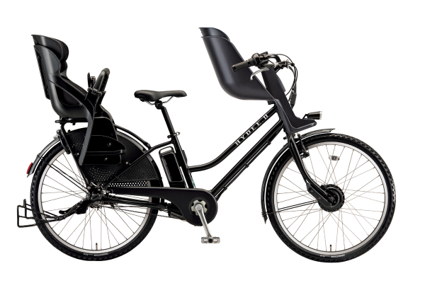 【電動アシスト自転車】ブリヂストン（BRIDGESTONE） 3人乗り用チャイルドシート付きHYDEE.Ⅱ 電動自転車・電動アシスト自転車 子供乗せ自転車 26インチ