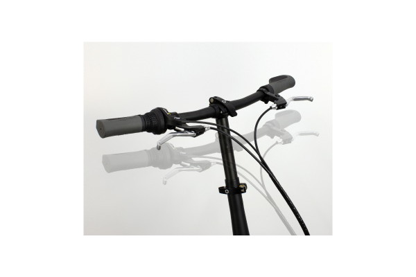 簡単にハンドルの高さの調整が可能なため体格の異なる人との共用も可能です。