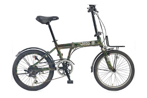 アーミーグリーン／JE-206GLE［外装6段変速］[20インチ]［折りたたみ］