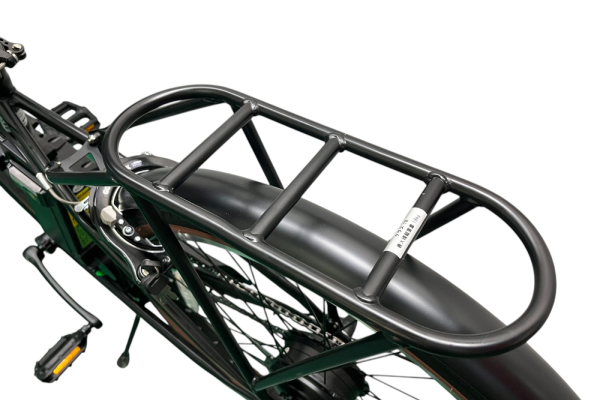 18kgの荷物が載せられるキャリア