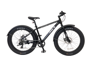 BLACK(泥除けあり)／JE-267FT ［外装7段変速］［26インチ］