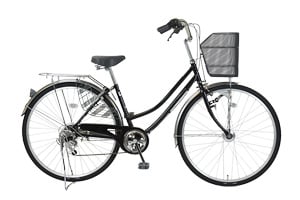 ／LARGHETTO(ラルゲッタ)［外装6段変速］［27インチ］［クラス18キャリア］［後カゴ取付可能］［パンクに強い］