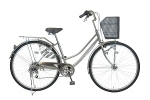 ／LARGHETTO(ラルゲッタ)［外装6段変速］［27インチ］［クラス18キャリア］［後カゴ取付可能］［パンクに強い］