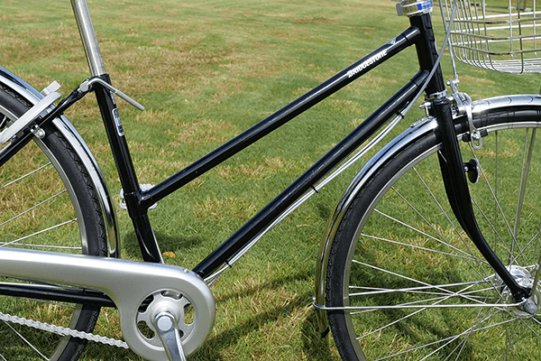 ブリヂストン製27インチ自転車￼￼ ロングティーンデラックス 定価6.8万円 - 自転車本体