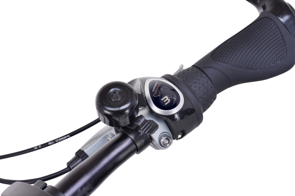 アシスト×3段変速でちょうどよい負荷をコントロールできます。