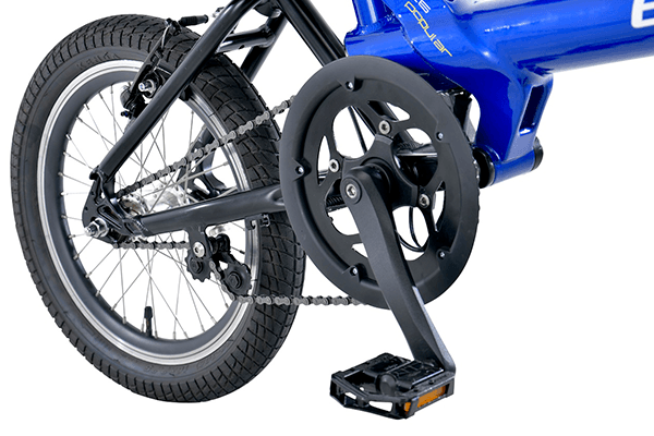 benelli 16型 折りたたみ電動アシスト自転車コズミックブルー内装3段変速 miniFold16 popular BENELLI(ベネリ) e-bike(イーバイク) 16