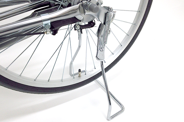 テコの原理で駐車しやすく、安定感も抜群です。