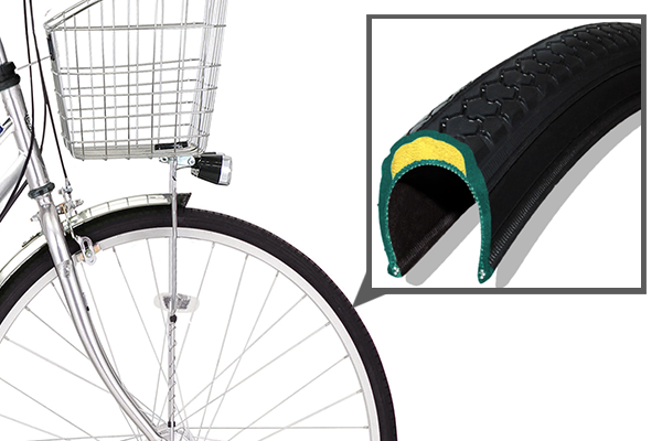 マルキン２７インチオ一トライト、3段、タイヤ新品 Shinko JETDAIii NEUEタイヤ 27×1 1/2 ｜パーツ・用品・自転車商品