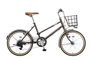 T.XHカーキ／カゴ付きMARKROSA M7(マークローザ M7) ［アルミフレーム］［外装7段変速］［20インチ]