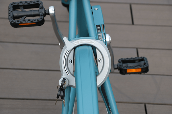 美品】mark Rosa ブリヂストン自転車 前後20インチ オートライト キー付き