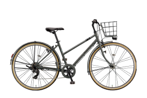 【通学自転車まるごとセット】カゴ付きMARKROSA 7S/T.Xダークアッシュ/27インチ(2023モデル)