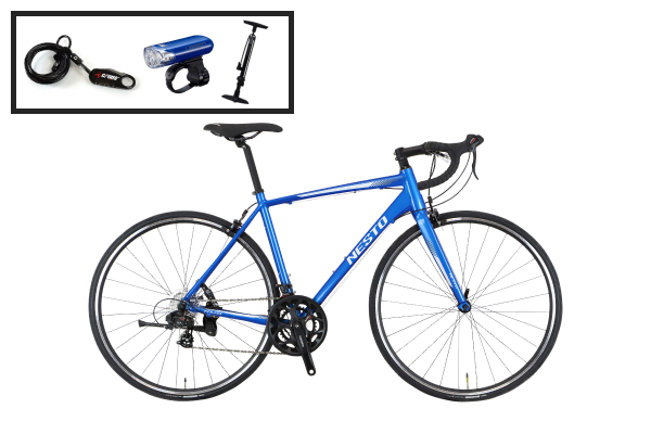 ロードバイク入門セット/FALAD NESTO(ネスト) ロードバイク 700C  
