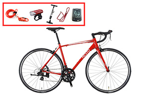 ロードバイク入門ワイドセットFALAD［外装14段変速］［アルミフレーム］