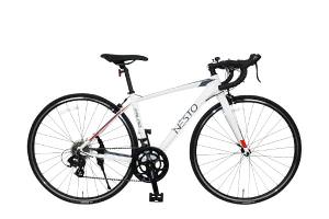 ホワイト／FALAD［外装14段変速］［アルミフレーム］