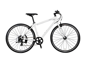ホワイト／VACANZE 2 FLASH［外装7段変速］［アルミフレーム］