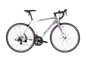 グレー/ホワイト／FALAD［外装14段変速］［アルミフレーム］