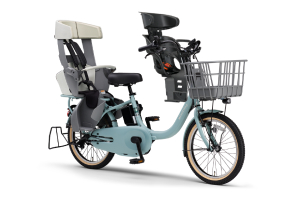 マットスモーキーブルー／3人乗りPAS babby［内装3段変速］［20インチ］［クラスSキャリア］