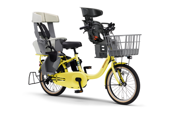 【電動自転車・電動アシスト自転車】ヤマハ 3人乗りPAS babby［内装3段変速］［20インチ］［クラスSキャリア］