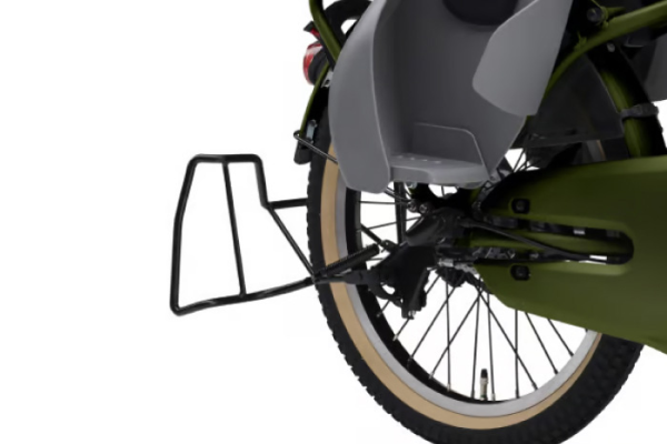 安定性が高く軽い力でスタンド掛けが可能。